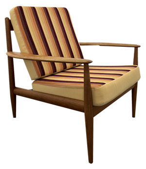 Mid-Century Danish Modern Armchair by Grete Jalk for France & Søn, 1960s