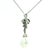 Vintage Platinum Diamond and 18mm Baroque Pearl Drop Necklace For Sale - Image 4 of 11