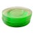 Early 20th Century Fostoria Pioneer Vaseline Glass Salad Plates For Sale