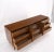 Long Walnut 9 Drawers Two Doors Mid-Century Modern Dresser Credenza Burl Accents For Sale - Image 9 of 13