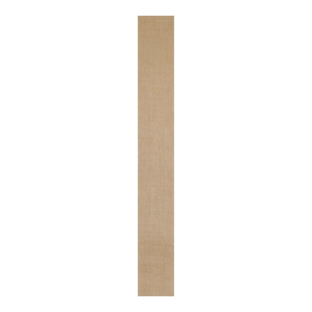 Rug & Kilim’s Modern Textural Extra-Long Runner Rug in Beige-Brown & Cream Tones - 2'7x20' For Sale
