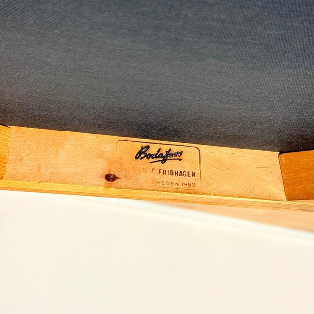 Swedish Dining Chairs in Teak by Bertil Fridhagen for Bodafors, 1960, Set of 5 For Sale - Image 6 of 18