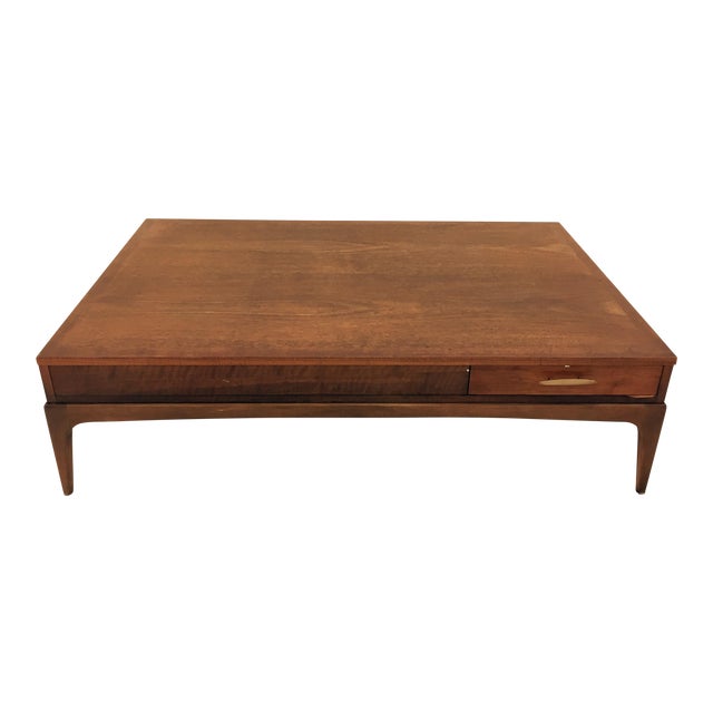 Vintage Lane Altavista Mid Century Modern Coffee Table | Chairish