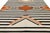 9x12 Modern Navajo-Inspired Geometric Wool Rug– Terracotta, Black & Cream For Sale In New York - Image 6 of 11