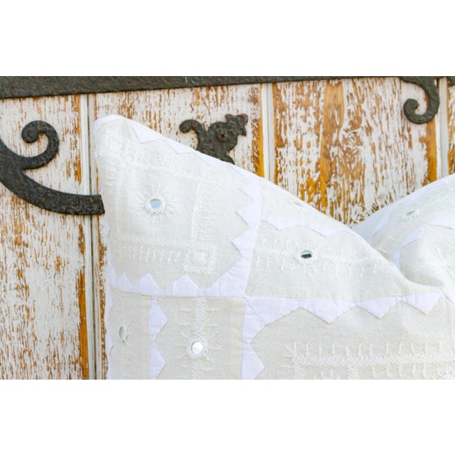 Early 21st Century Tikri Mosaic Pillow For Sale - Image 5 of 9