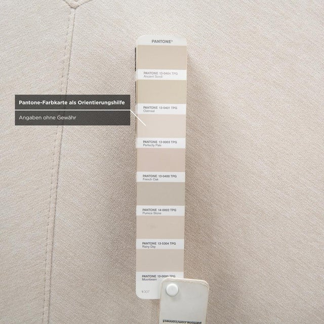 Textile Bermuda Ottoman in Cream Fabric from BoConcept For Sale - Image 7 of 9