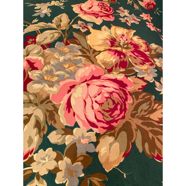 1980s Ralph Lauren Vintage Adirondack Floral Home Decor Fabric Ten