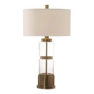 Vaiga Glass Column Lamp For Sale