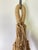 Brown Vintage Boho Macramé Plant Hanger in Natural Fiber — Large Hanging Planter, 1970s For Sale - Image 8 of 8