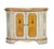 18th Century Italian Neoclassical Decorated Cabinet is hand-painted and features beautifully rendered neoclassical motifs-...