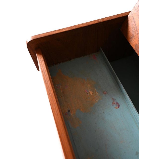 Wood Scandinavian Coffee Table with Flap Top, 1960s For Sale - Image 7 of 13