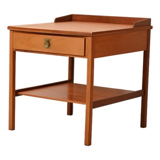 Bedside Table by Kerstin Hörlin-Holmquist for Nordiska Kompaniet, 1960s For Sale