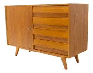 Mid-Century Model U-458 Chest of Drawers by Jiri Jiroutek for Interier Praha, Former Czechoslovakia, 1960s