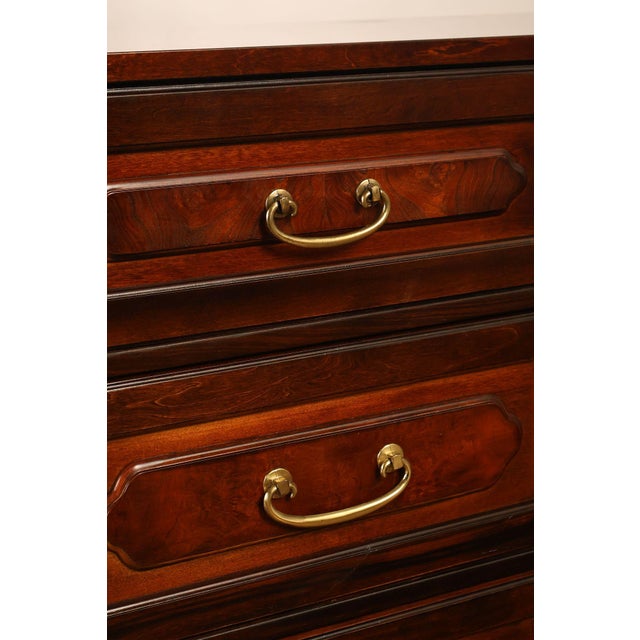 Bernhardt Vintage Campaign Style Door Chest For Sale - Image 15 of 18