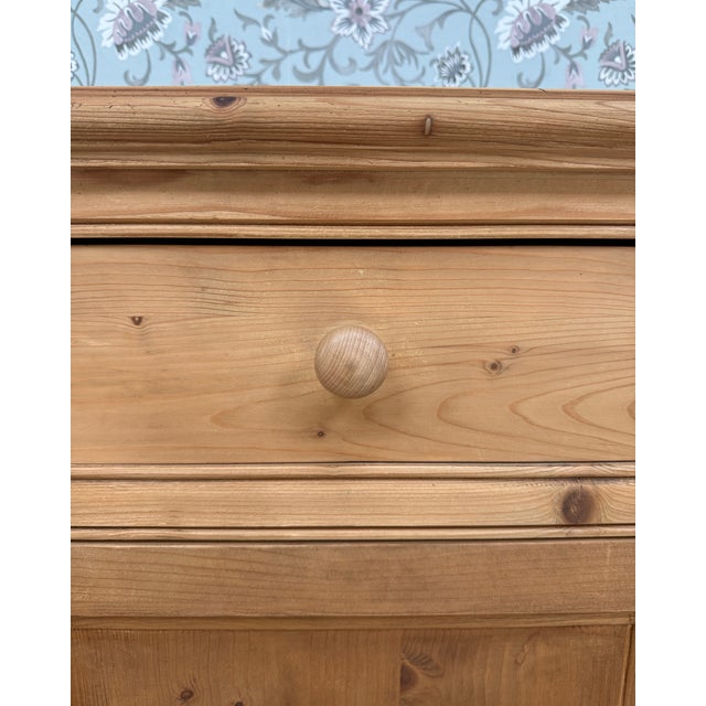 Vintage Sideboard in Pine, 1970s For Sale - Image 10 of 17