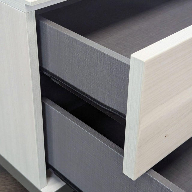 Wood Alf + DaFre Mont Blanc Nightstand With Contemporary Style For Sale - Image 7 of 10