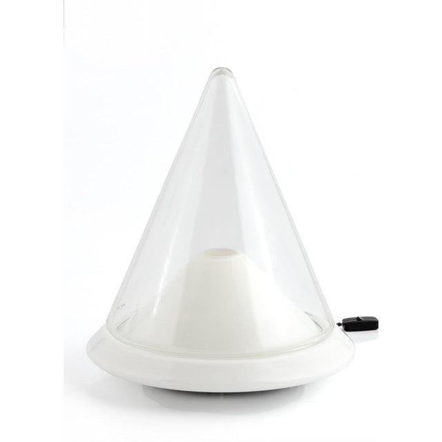 Vintage Italian Table Lamp by Murano Due & Vetri, 1980s For Sale - Image 6 of 6