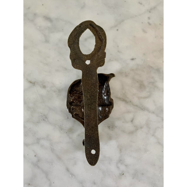 Vintage Cast Brass English Chester Imp Door Knocker For Sale In South Bend - Image 6 of 10