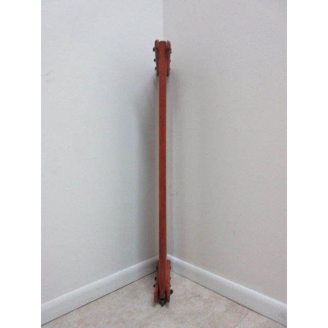 1940s Primitive Cow Stanchion Wall Mirror Western Cowboy Wild West For Sale - Image 9 of 11