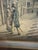 Vintage 19th-century lithographs depicting Ancient Roman landscapes. Pictures are Depicting figures strolling through the...