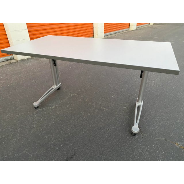 Knoll Propeller Writing Desk Designed by Emanuela Frattini Chairish