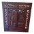 Asian Balinese Carved Teak Shutter Window Wall Mirror For Sale
