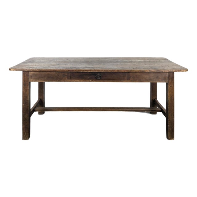 Vintage Oak Farmhouse Table For Sale