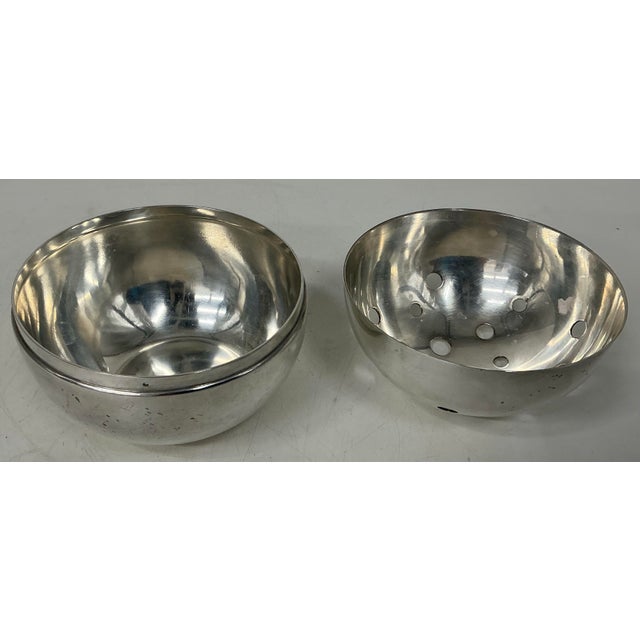 1950s Vintage Silver Plate “Mars” Flower Vase by Gil Ponti for Cristofle Gallia For Sale - Image 10 of 12
