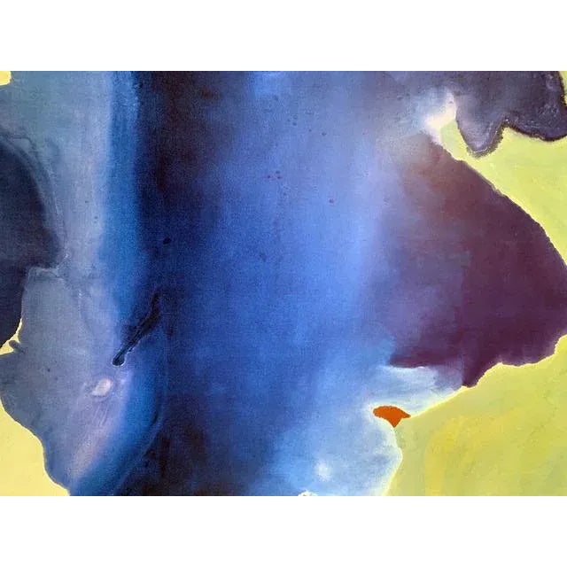 Helen Frankenthaler, A Paintings Retrospective, Los Angeles County Museum of Art Poster, 1990 Original Lithographic Museum...