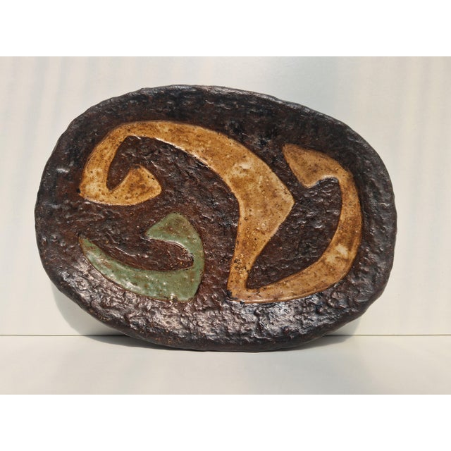 Ceramic Mid-Century Ceramic Bowl from Buchtal, 1960s For Sale - Image 7 of 7