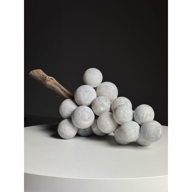 Grey Alabaster Grape Cluster For Sale - Image 10 of 18