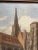 Early 1900s Antique Edvard Weie St. Stephen’s Gothic Cathedral Oil Painting Vienna Cityscape, Framed For Sale In San Francisco - Image 6 of 11