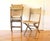 1960s Mid Century Modern Hans Wegner Style Pair of Chairs For Sale - Image 5 of 5