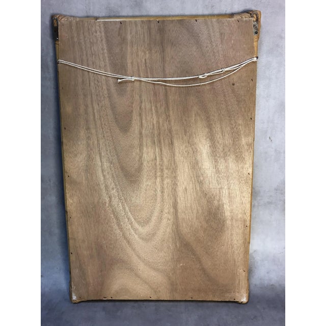 Wicker Mirror, 1950s For Sale - Image 4 of 7