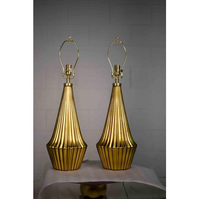 DwellStudio for Global Views Enzo Table Lamps a Pair Chairish