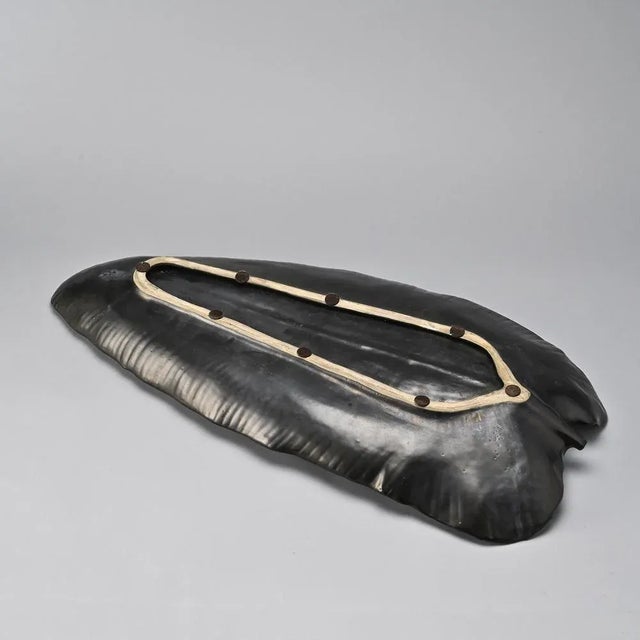 Large Ceramic Dish by Pol Chambost, France 1955 For Sale - Image 11 of 12