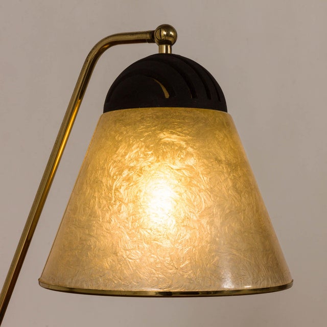 Metal Mid-Century Modern Italian Desk Lamp by Salvatore Gregorietti for Lamperti, 1970s For Sale - Image 7 of 12