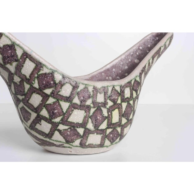 Guido Gambone Vessel Glazed Stoneware Italy, 1955 For Sale - Image 4 of 11