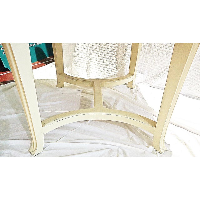 Antique White 1900s French Country Antique Dining Table For Sale - Image 8 of 11