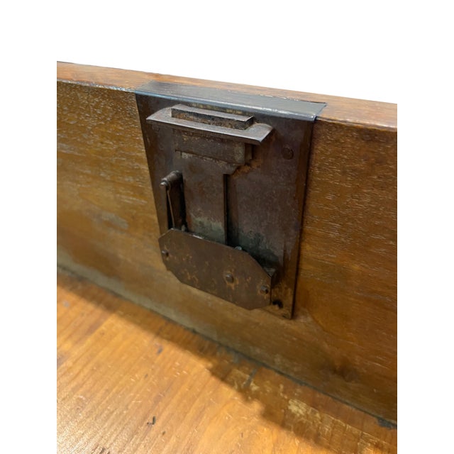 Brown 19th Century Italian Cherrywood Console Table with Drawer, 1890s For Sale - Image 8 of 10