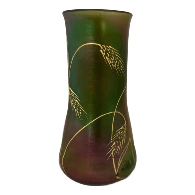 Early 20th Century Loetz Decorated Vase For Sale