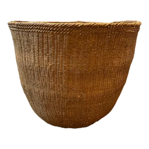 Mid 20th Century Vintage Yanomami Large Gathering Basket, Hand-Woven