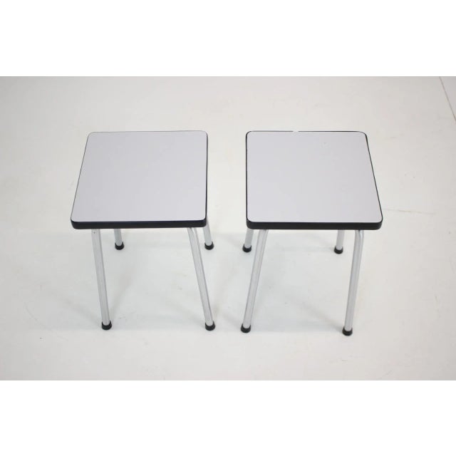 Set of Mid-Century Flower Tables, 1960s For Sale - Image 6 of 12