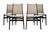Mid-Century Modern 1970s Set 4 Danish Mid Century Modern Dining Chairs For Sale - Image 3 of 11