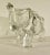 Elephant-shaped container. American decorative MCM glass. Also known as the good-luck elephant with its trunk up. Many...