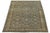 Antique Malayer Style Rug With Muted Slate, Charcoal, and Ivory Botanical Motif For Sale - Image 10 of 12