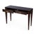 Spritely Home Accent Furniture Kai 45 in. W Rectangular Burl Wood 2 Drawer Console Table, Dark Burl For Sale - Image 4 of 9