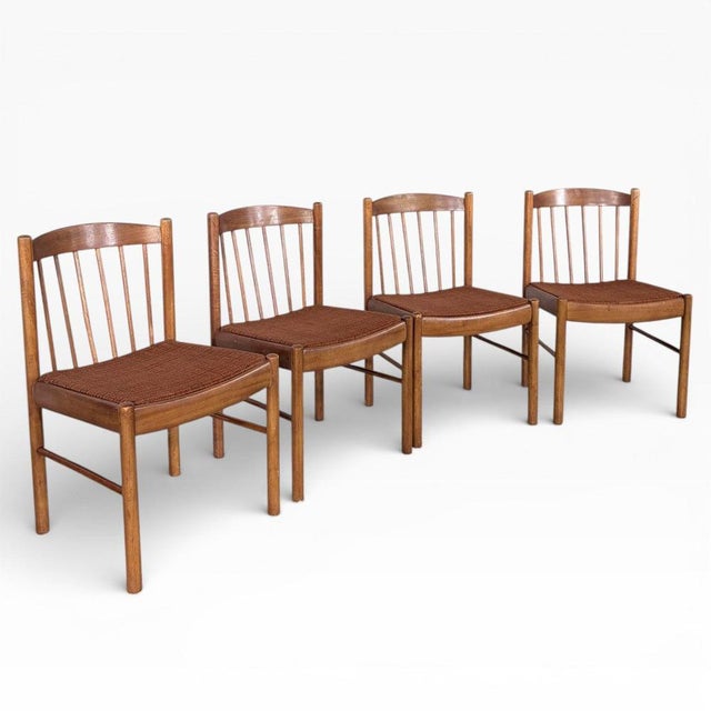 Wood Vintage Dining Chairs from White & Newton, Set of 4 For Sale - Image 7 of 7