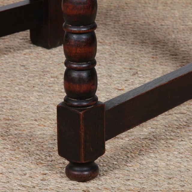 Wood French Wood and Straw-Seated Chairs, 1940s, Set of 4 For Sale - Image 7 of 12