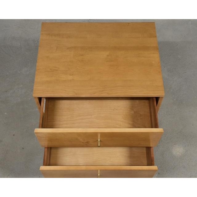 1950s 1950s Refinished Paul McCobb Planner Group Maple Nightstand For Sale - Image 5 of 10